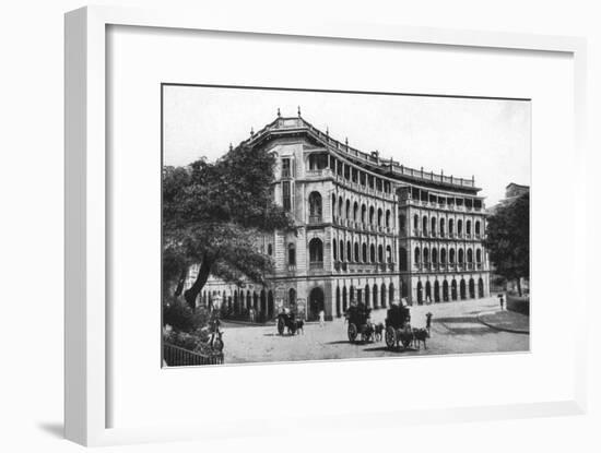 Elphinstone Circles, Bombay, India, Early 20th Century-null-Framed Giclee Print