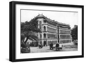 Elphinstone Circles, Bombay, India, Early 20th Century-null-Framed Giclee Print