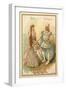 Elsa and Lohengrin, from Richard Wagner's Opera Lohengrin-null-Framed Giclee Print