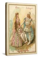 Elsa and Lohengrin, from Richard Wagner's Opera Lohengrin-null-Stretched Canvas