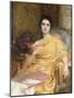 Elsa, Daughter of William Hall Esq, 1927-Frank Bernard Dicksee-Mounted Giclee Print