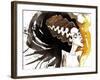Elsa Lanchester, English Actress (1902 - 1986); Caricatured as 'The Bride' from the 1935 Film 'Brid-Neale Osborne-Framed Giclee Print