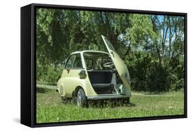 Elsenfeld, Bavaria, Germany, Bmw Isetta, Model 1960, Cubic Capacity 250 Ccm, 12 Hp-Bernd Wittelsbach-Framed Stretched Canvas