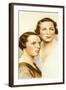 Elsie and Doris Waters, Cig-null-Framed Art Print