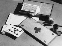 Pocket Chess and Draughts-Elsie Collins-Photographic Print