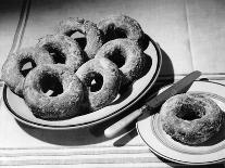 Sugared Ring Doughnuts-Elsie Collins-Art Print
