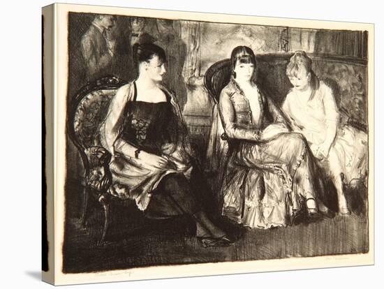 Elsie, Emma and Marjorie, 1921-George Wesley Bellows-Stretched Canvas