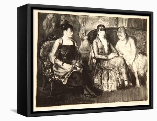 Elsie, Emma and Marjorie, 1921-George Wesley Bellows-Framed Stretched Canvas