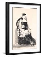 Elsie, Figure, 1921-George Wesley Bellows-Framed Giclee Print