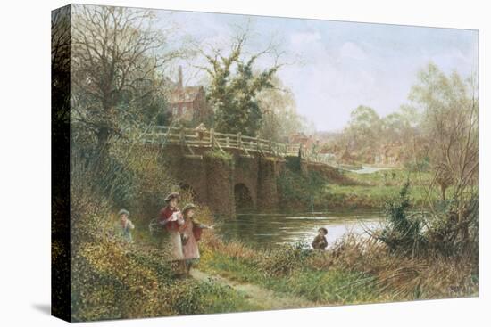 Elstead Bridge, Surrey-Charles Gregory-Stretched Canvas
