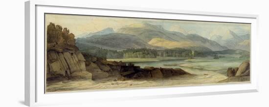 Elterwater, 12th August 1786-Francis Towne-Framed Premium Giclee Print