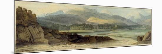 Elterwater, 12th August 1786-Francis Towne-Mounted Premium Giclee Print
