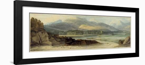 Elterwater, 12th August 1786-Francis Towne-Framed Giclee Print