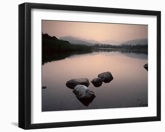 Elterwater Near Ambleside, Lake District National Park, Cumbria, England, United Kingdom, Europe-Patrick Dieudonne-Framed Photographic Print
