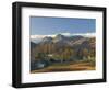 Elterwater Village with Langdale Pikes, Lake District National Park, Cumbria, England-James Emmerson-Framed Photographic Print