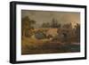 'Eltham Bridge, Kent', 19th century, (1935)-Henry Gastineau-Framed Giclee Print