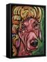 Elton Dawg-Rock Demarco-Framed Stretched Canvas