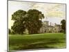 Elton Hall, Northamptonshire, Home of the Earl of Carysfort, C1880-Benjamin Fawcett-Mounted Giclee Print