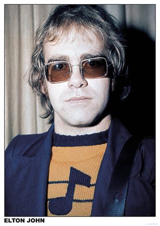 'Elton John notable jumper' Print | AllPosters.com