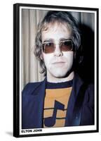 Elton John notable jumper-null-Framed Poster