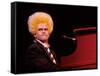 Elton John Performing, Wearing Wig-null-Framed Stretched Canvas