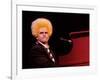 Elton John Performing, Wearing Wig-null-Framed Premium Photographic Print