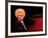 Elton John Performing, Wearing Wig-null-Framed Premium Photographic Print