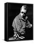 Elton John Playing Piano-null-Framed Stretched Canvas