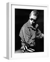 Elton John Playing Piano-null-Framed Photographic Print