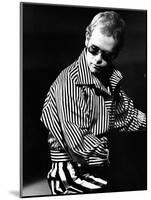 Elton John Playing Piano-null-Mounted Photographic Print