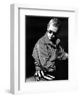 Elton John Playing Piano-null-Framed Photographic Print