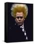 Elton John Wearing Amadeus Mozart Wig-null-Framed Stretched Canvas