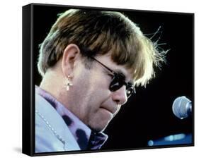 Elton John-null-Framed Stretched Canvas