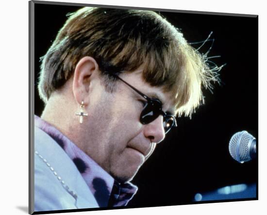 Elton John-null-Mounted Photo