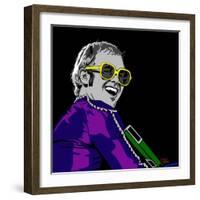 Elton John-Emily Gray-Framed Giclee Print