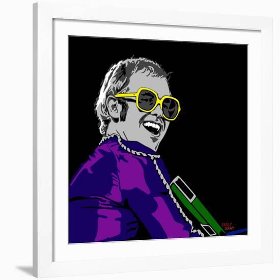 Elton John-Emily Gray-Framed Giclee Print