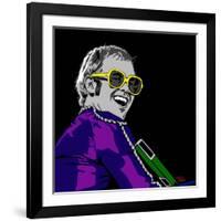 Elton John-Emily Gray-Framed Giclee Print