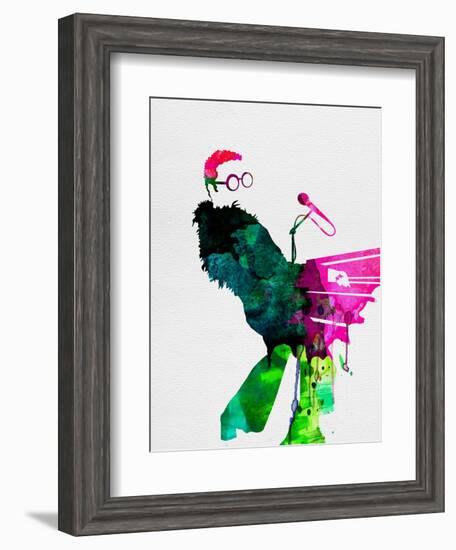 Elton Watercolor-Lora Feldman-Framed Art Print