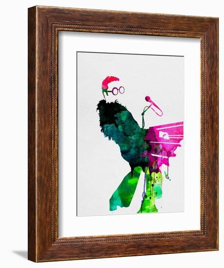 Elton Watercolor-Lora Feldman-Framed Art Print