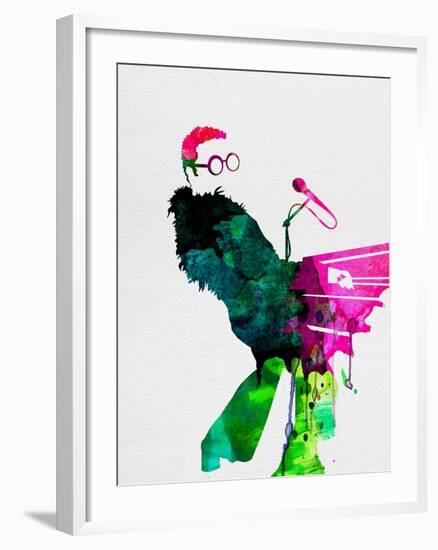 Elton Watercolor-Lora Feldman-Framed Art Print