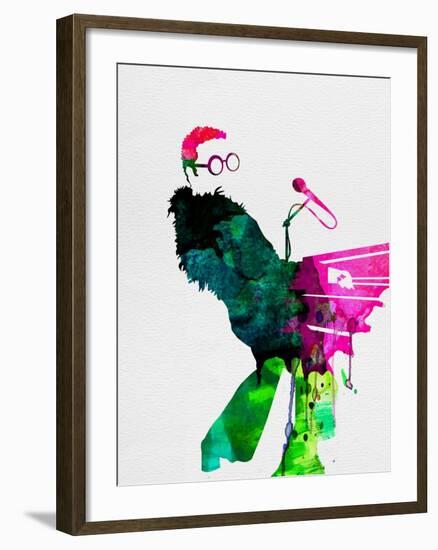 Elton Watercolor-Lora Feldman-Framed Art Print