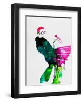 Elton Watercolor-Lora Feldman-Framed Art Print