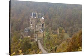 Eltz Castle in Autumn, Rheinland-Pfalz, Germany, Europe-Miles Ertman-Stretched Canvas