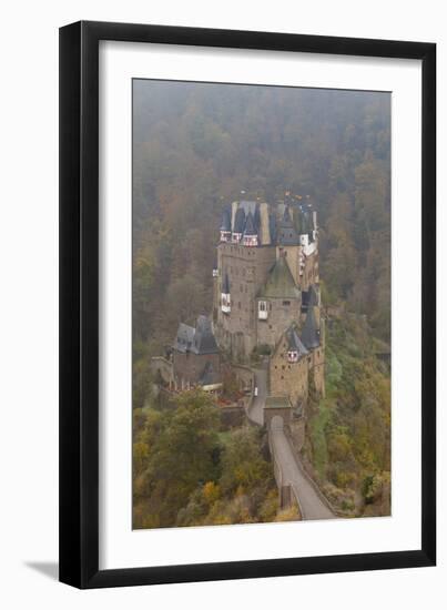 Eltz Castle in Autumn, Rheinland-Pfalz, Germany, Europe-Miles Ertman-Framed Photographic Print