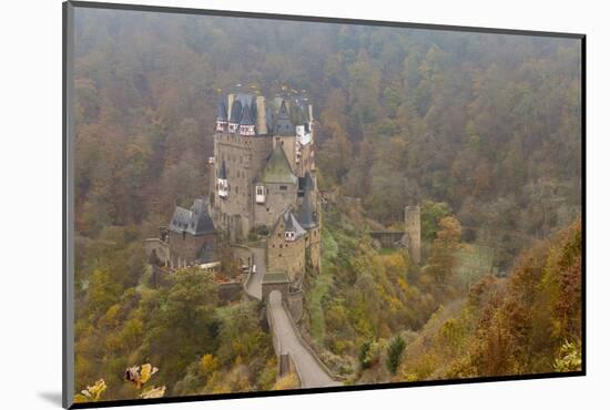 Eltz Castle in Autumn, Rheinland-Pfalz, Germany, Europe-Miles Ertman-Mounted Photographic Print
