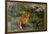 Eluding the Fox, 1912-Bruno Andreas Liljefors-Framed Giclee Print