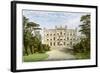 Elvaston Castle, Derbyshire, Home of the Earl of Harrington, C1880-AF Lydon-Framed Giclee Print