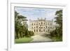 Elvaston Castle, Derbyshire, Home of the Earl of Harrington, C1880-AF Lydon-Framed Giclee Print