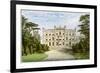 Elvaston Castle, Derbyshire, Home of the Earl of Harrington, C1880-AF Lydon-Framed Giclee Print