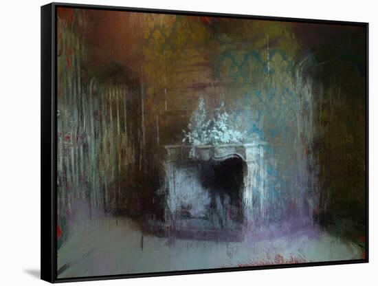 elvaston gothic - version 2-Mark Gordon-Framed Stretched Canvas